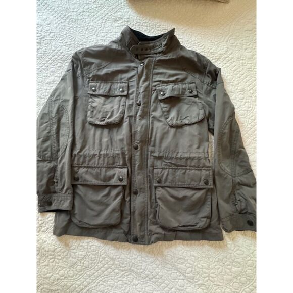 NWOT Men's Banana Republic Water resistant field, chore,utility, M, olive green - Picture 2 of 11